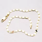 Zlatý náramok - Plošky 44-1101