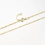 Zlatá retiazka na nohu 46-1126