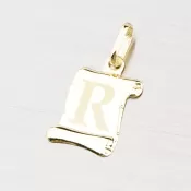 Zlatý prívesok - písmenko R 43-2064R
