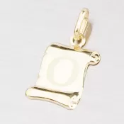 Zlatý prívesok - písmenko O 43-2064O