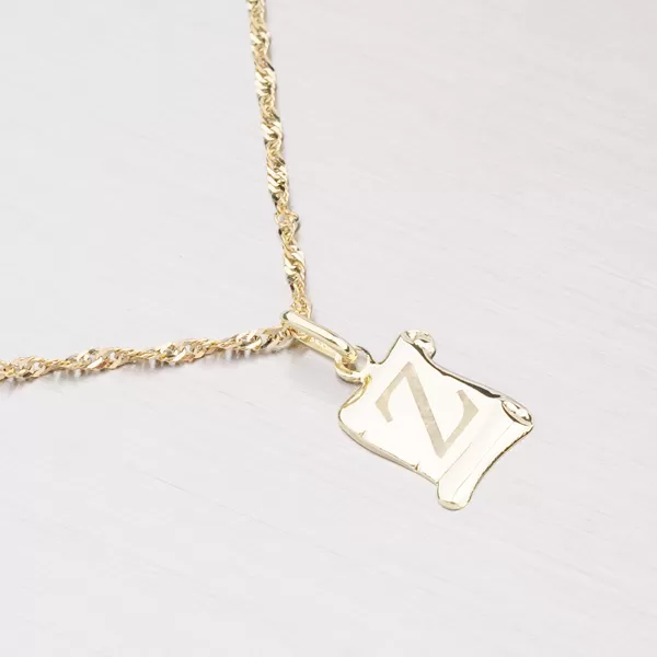 Zlatý prívesok - písmenko Z 43-2064Z