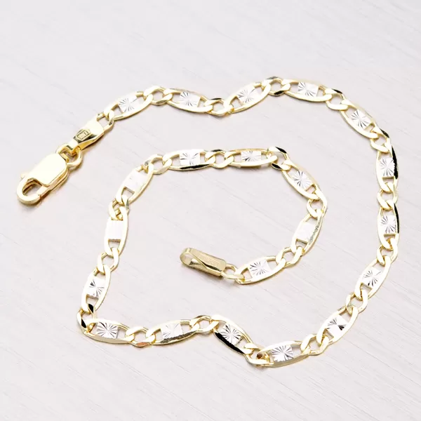 Zlatý náramok - Plošky 44-1044