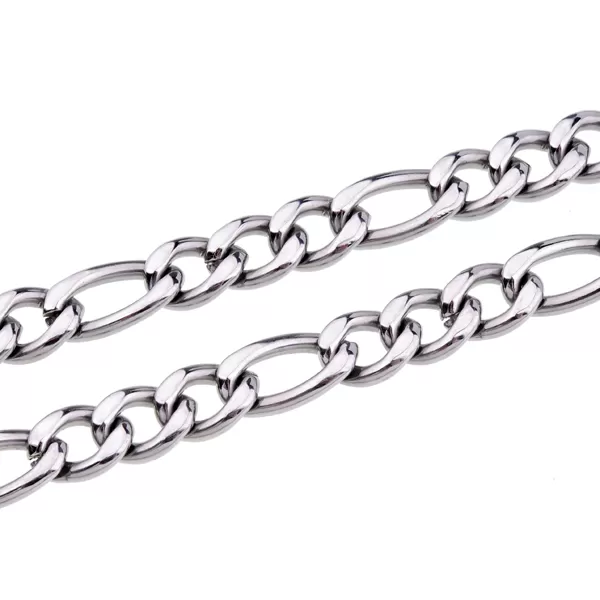 Oceľový reťazec Figaro 10 mm 65025