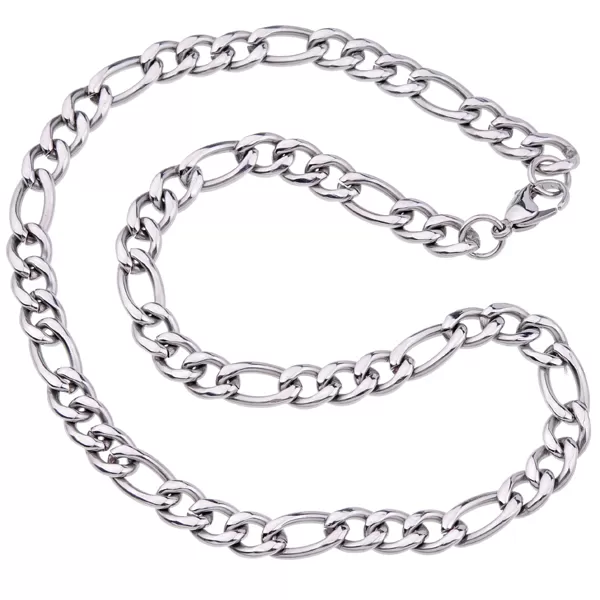 Oceľový reťazec Figaro 10 mm 65025