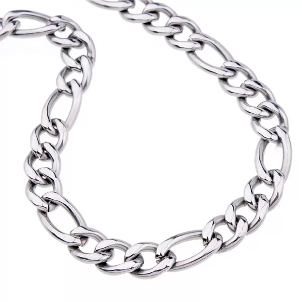 Oceľový reťazec Figaro 10 mm 65025