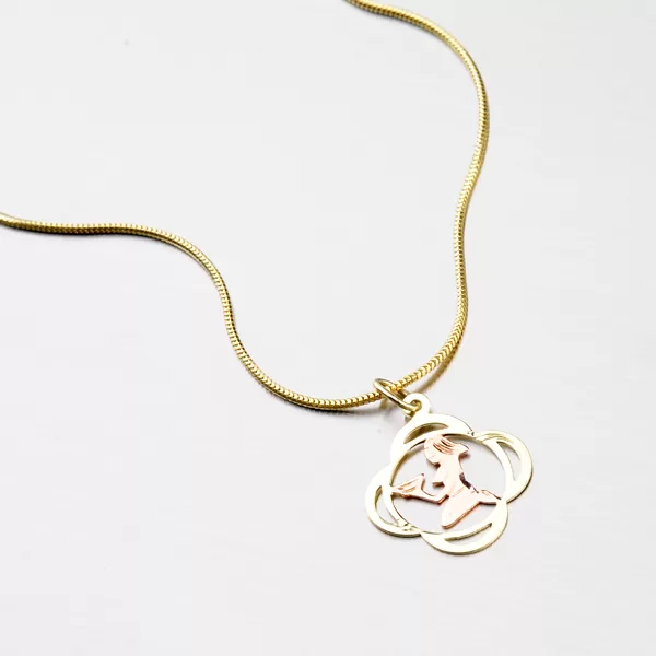 Zlatý prívesok - Panna 43-2080-08