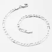 Zlatý náramok - Figaro 3+1 44-1292