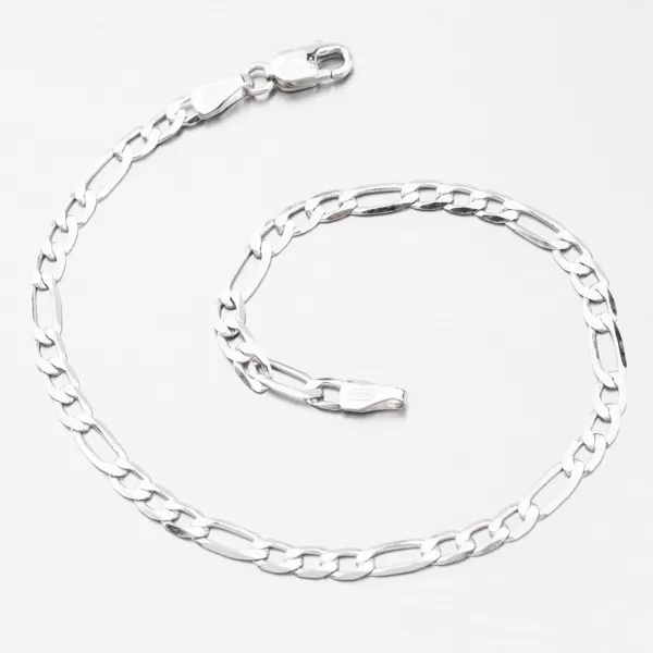 Zlatý náramok - Figaro 3+1 44-1292