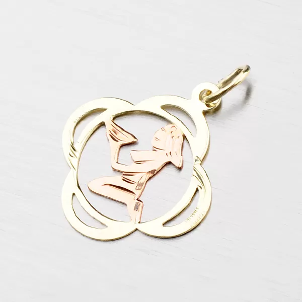 Zlatý prívesok - Panna 43-2080-08