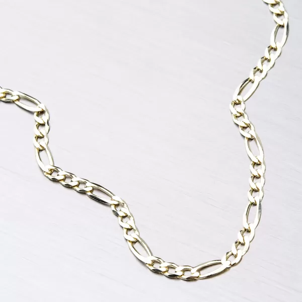 Zlatý náramok - Figaro 3+1 44-1185