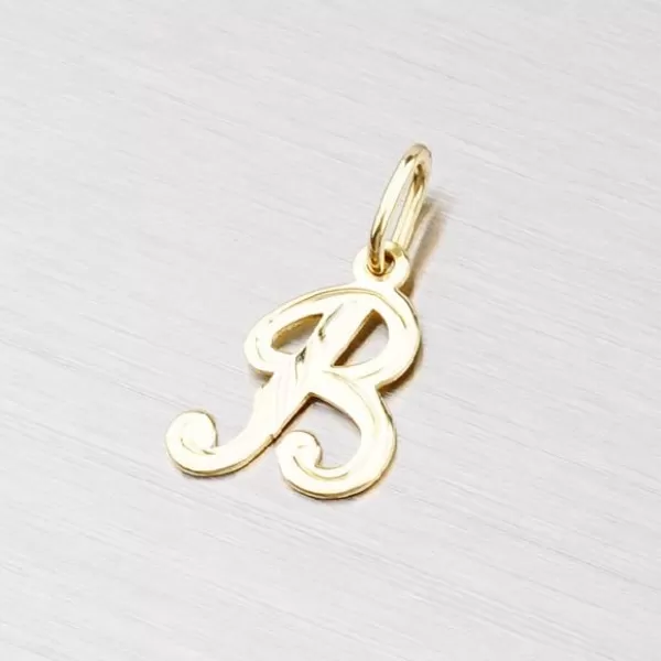 Zlatý prívesok - písmenko B 2-4002-B
