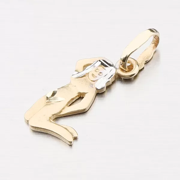 Zlatý prívesok - Panna 43-2071-08