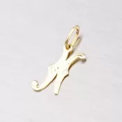 Zlatý prívesok - písmenko N 2-4002-N