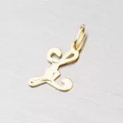 Zlatý prívesok - písmenko L 2-4002-L