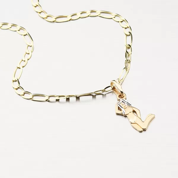 Zlatý prívesok - Panna 43-2071-08