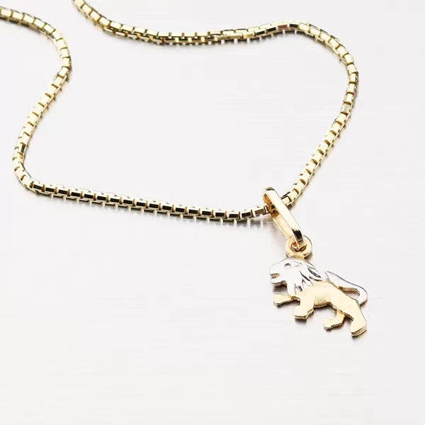 Zlatý prívesok - Lev 43-2071-07