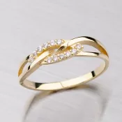 Prsteň žltého zlata 681p-110565