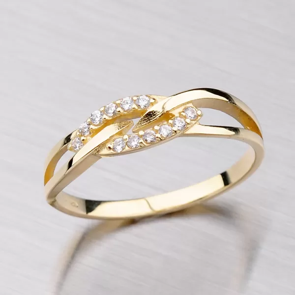 Prsteň žltého zlata 681p-110565