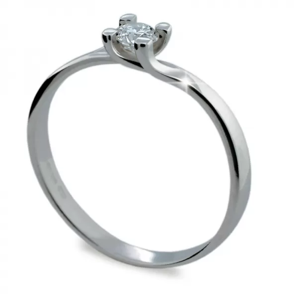 Dámsky prsteň s diamantom DF1855