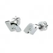 Zlaté náušnice so zirkónmi DZ1797