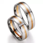 Snubné prstene s diamantmi SP-707