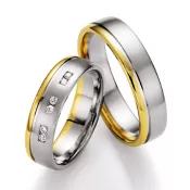 Snubné prstene s diamantmi SP-705