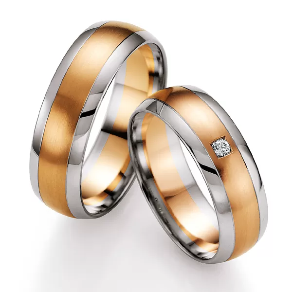 Snubné prstene s diamantom SP-701