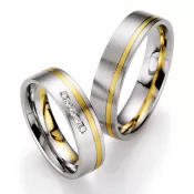Snubné prstene s diamantmi SP-708