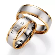 Snubné prstene s diamantom SP-704