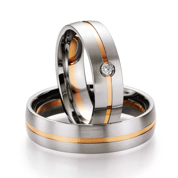 Snubné prstene s diamantom SP-712