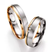 Snubné prstene s diamantmi SP-713