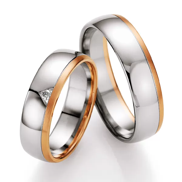 Snubné prstene s diamantom SP-717