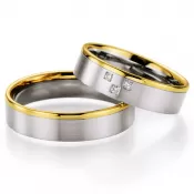 Snubné prstene s diamantmi SP-721