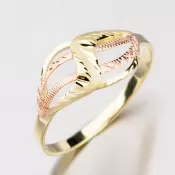 Zlatý dámsky prsteň 51P-227