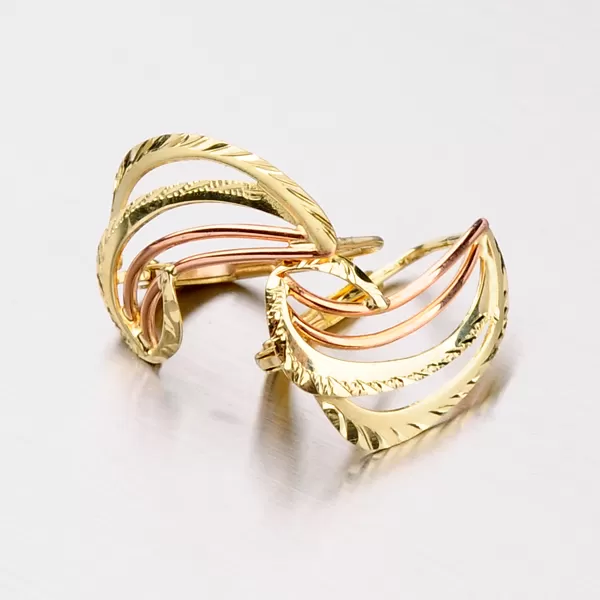 Zlaté náušnice 52NK-346