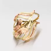 Náušnice zlatého Gravíředé 52nk-157