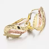 Gravírované náušnice klasik 52NK-077