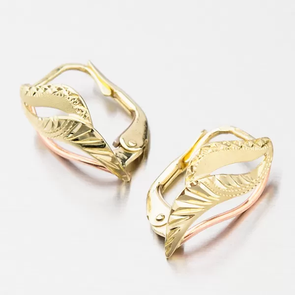 Náušnice klasik gravírované 52NK-035