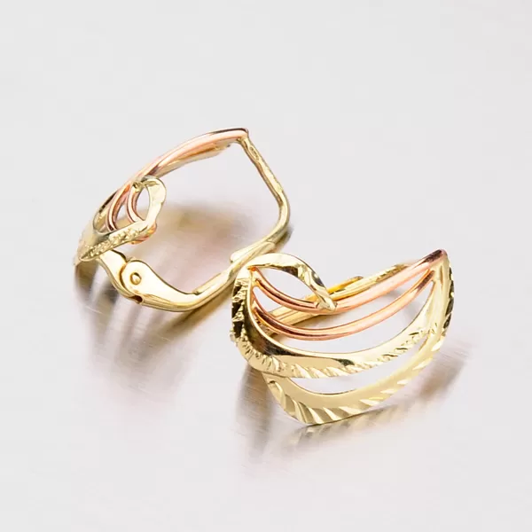 Zlaté náušnice 52NK-346