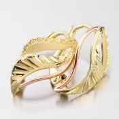 Náušnice klasik gravírované 52NK-035