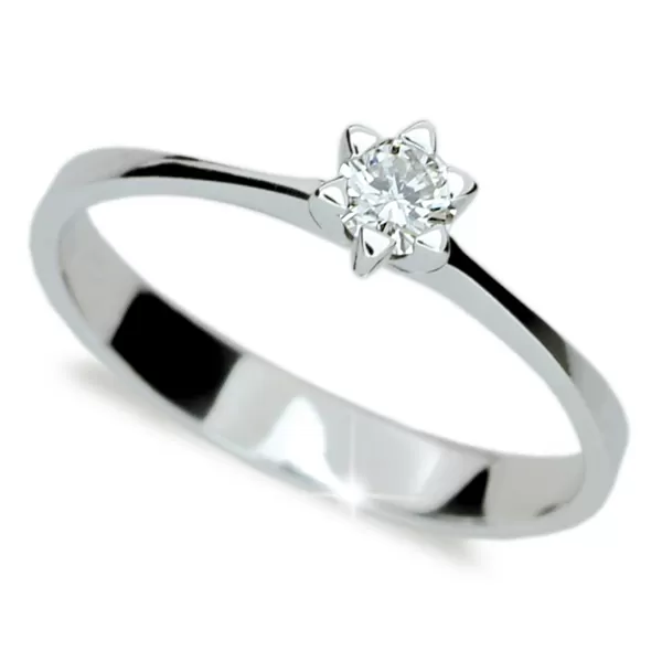 Zásnubný prsteň s diamantom ZP1953D