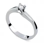 Zásnubný prsteň s diamantom ZP1854D