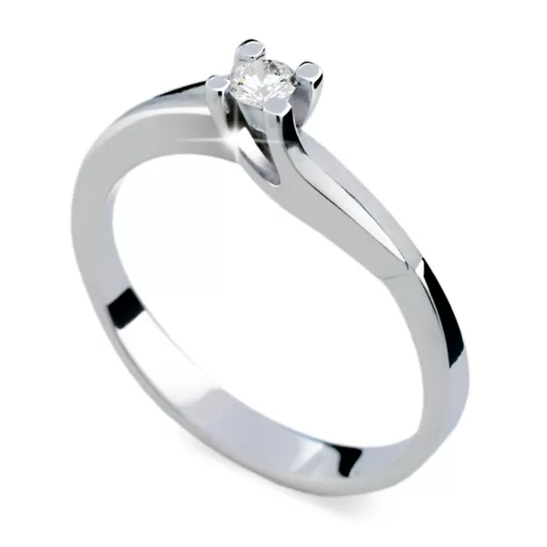 Zásnubný prsteň s diamantom ZP1854D