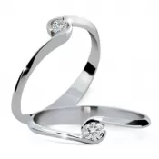 Zásnubný prsteň s diamantom ZP1914D