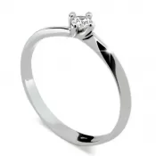 Zásnubný prsteň s diamantom ZP1907D