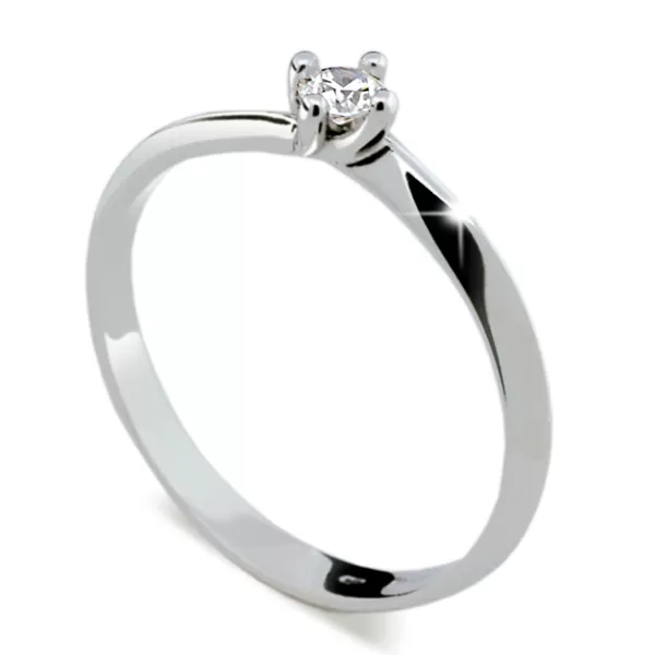 Zásnubný prsteň s diamantom ZP1907D