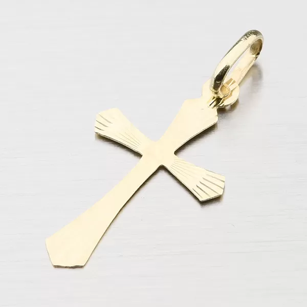 Krížik zo žltého zlata 132-2032