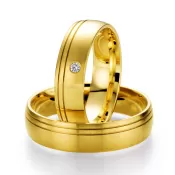 Snubné prstene s diamantom SP-508