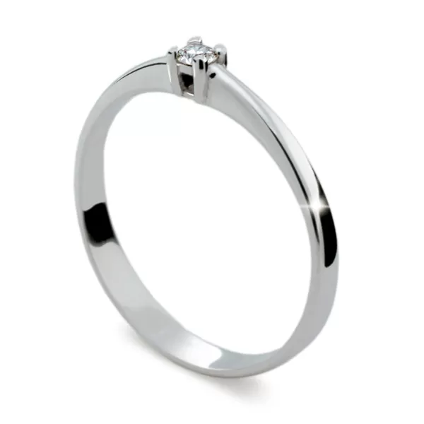 Zásnubný prsteň so zirkónom ZP1904
