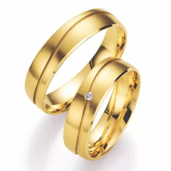 Snubné prstene s diamantom SP-506